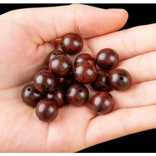6-20mm Natural Wood Beads High Quality Round Wooden Rosewood Spacer Beads For Bracelets Handmade DIY Jewelry Making Components