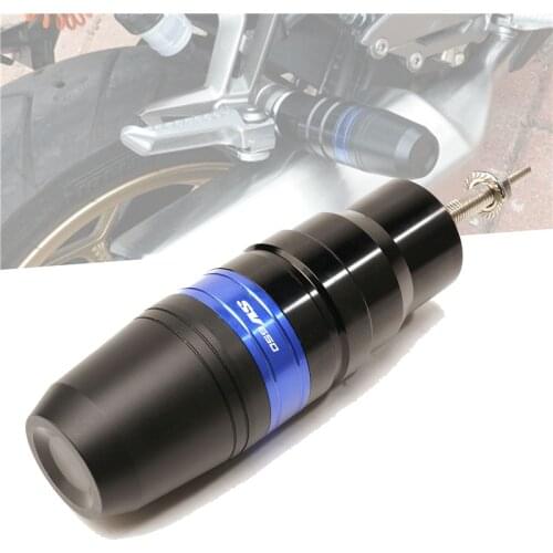 Motorcycle CNC Accessoires Falling protection Exhaust Slider Crash pad slider For SV650 S SV 650 SV 650X SV 650/X 1999-2020