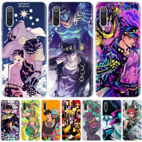 Anime JoJo Bizarre Adventure Phone Case for Xiaomi Redmi Note 10 9 9S 8T 8 7 8A 7 7A 6 6A 9A 9C S2 K20 K30 Pro Fashion Cover Coq