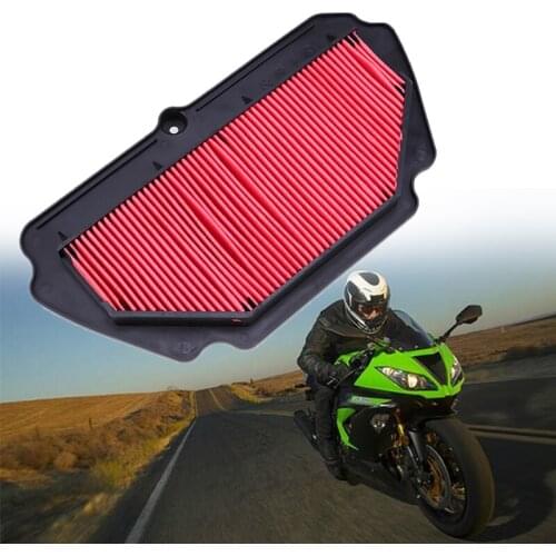 For Kawasaki Ninja ZX6R ZX600R 2009-2012 2010 2011 Motorcycle Air Filter Intake Cleaner Filter Element ZX-6R ZX-600R Accessories