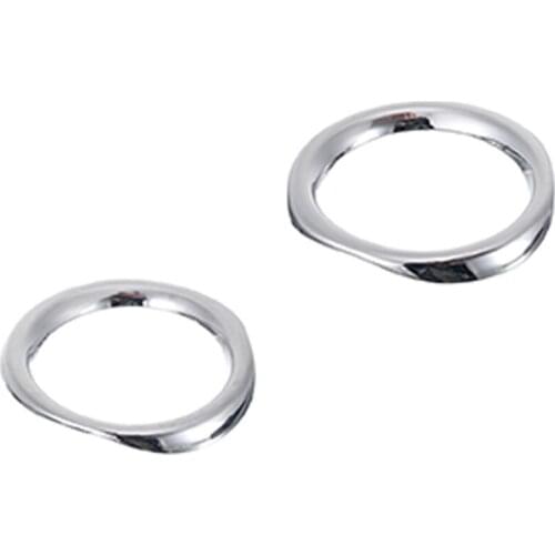 For Toyota Chr C-Hr 17-18 2Pcs Abs Front Fog Light Lamp Cover