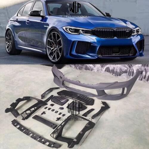 G20 G28 M8 Car Body Kit High Quality PP Unpainted Front Bumper Rear Bumper For BMW 3 series G20 G28 M8 Style Car Styling