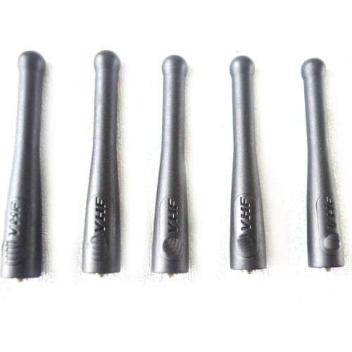 5pcs 3.5" Stubby Antenna SMA-F VHF 136-174MHz For Motorola XPR 6000 6550 7000 7550 XiR-P8200 XiR-P8268 XTS2500 PMAD4094A Radio