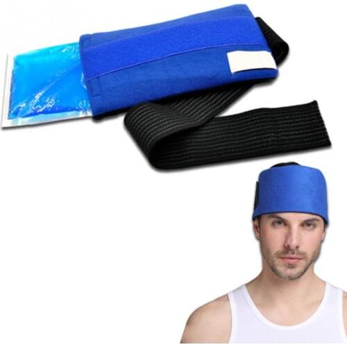 Reusable Ice Pack With Strap Lightweight Elastic Body Pain Relief Knee Wrist Gel Wrap Hot and Cold Therapy Shoulder Portable