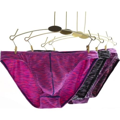 Men panties sexy underwear briefs Comfortable underwear g strings men gay underwear penis pouch bikini cueca masculina 12 colors