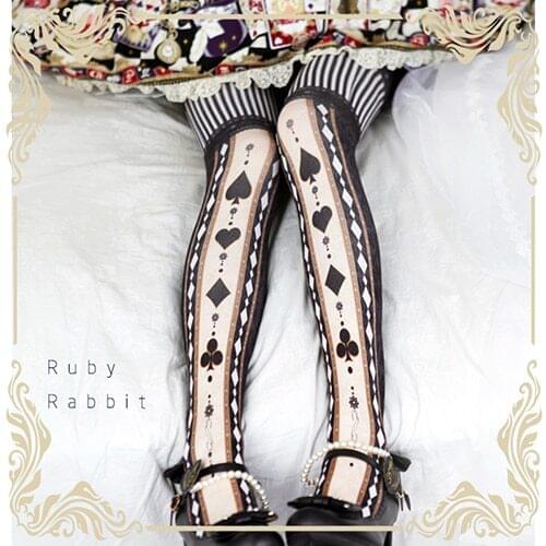 New high quality Poker Alice 80D Velvet stockings Spring and autumn Cosplay Lolita tight for Gift