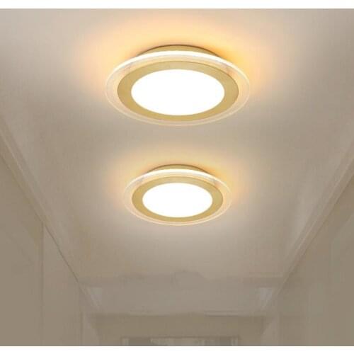 New luxury aisle Ceiling light led round small ceiling light balcony entrance corridor cloakroom Indoor Lighting Fixture