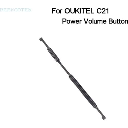 BEEKOOTEK New Original Oukitel C21 Power Volume Button Key For OUKITEL C21 Cellphone