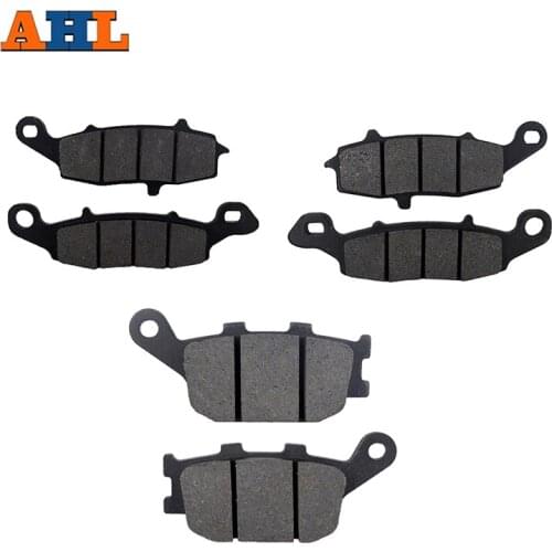 AHL Motorcycle Front and Rear Brake Pads For SUZUKI SV400 SV650 DL650 GSF650 GSR750 DL1000 SV 400 SV 650 DL 650 GSF 650 GSR 750