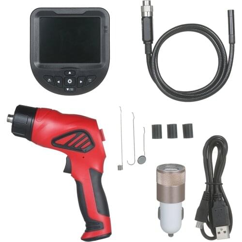 Industrial Endoscope IP67 Waterproof Camera 3.5-inch LCD Display Photo Taking & Video Recording Wireless WiFi Endoscope
