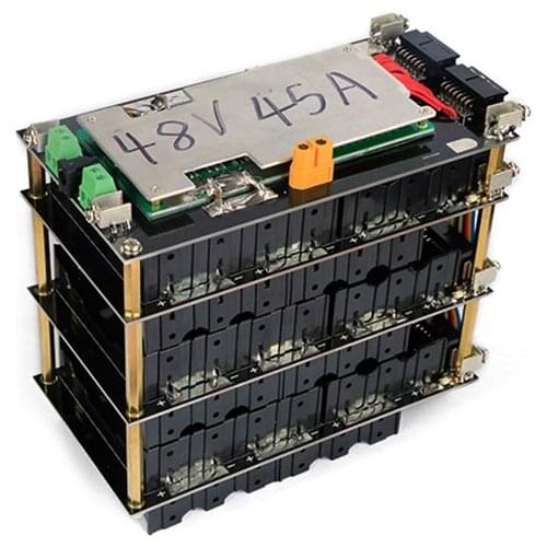 With Protection Board Mobile Charging Treasure 48V High Power 13 Series 18650 Lithium Battery Welding-Free Battery Box