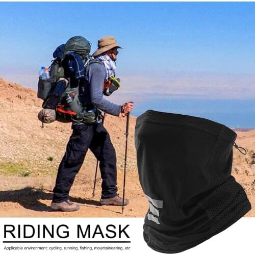 Uv Protection Ice Silk Face Cover Neck Tube Outdoor Sports Bandana Scarf Breathable Outdoor Hiking Scarf Neck Gaiter Accessories