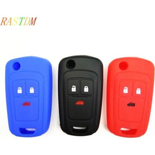 Silicone key cover set case skin for Opel Astra Corsa ADAM S Antara Meriva Zafira Insignia sports GTC MOKKA fob remote repair