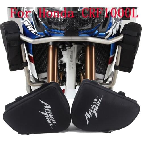 Motorcycle Frame Crash Bars Waterproof Bag Tool Placement Travel bag For Honda CRF1000L Africa Twin CRF1000L Adventure Sports