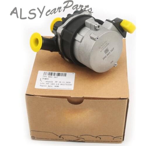 Engine Auxiliary Water Pump 7P0965567 For VW Jetta 1.4T Touareg Passat Tiguan Porsche Cayenne 92A Panamera 970 Audi A4 A5 A6 Q5