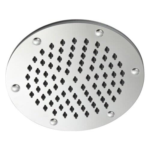 High Quality Stainless Steel Silver Color 4 Inch to 10 Inch Size of Round Rainfall Shower Head L17170