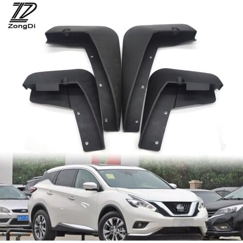 ZD Car Front Rear Mudguards For Nissan Murano Z52 2015 2016 2017 Car-styling Mudflaps Accessories Fenders 1Set/4Pcs Mud Flaps