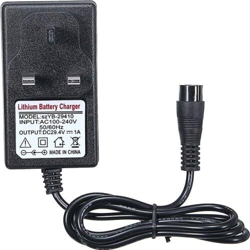1PC Electric Scooter Battery Charger Power Supply Adapters 24V For Razor e150 e100 e125/Trikke E2 Skateboard Accessories