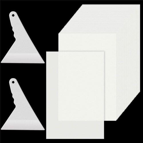 220 Sheets Diamond Painting Release Paper Double-Sided Release Paper Non-Stick Diamond Painting Cover Paper with 2 Pcs Fix Tools