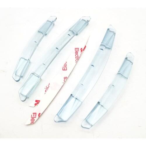 4pcs/lot Clear Car Accessories Door Edge Guard Strip Scratch Protector Anti-collision