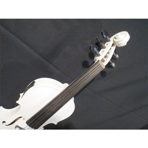 White colors 5 strings electric acoustic viola 15"-16",Wonderful Sound