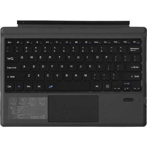 Bluetooth 3.0 Tablet Keyboard Accessories Household Computer for Microsoft Surface Pro 3/4/5/6/7 with Touchpad