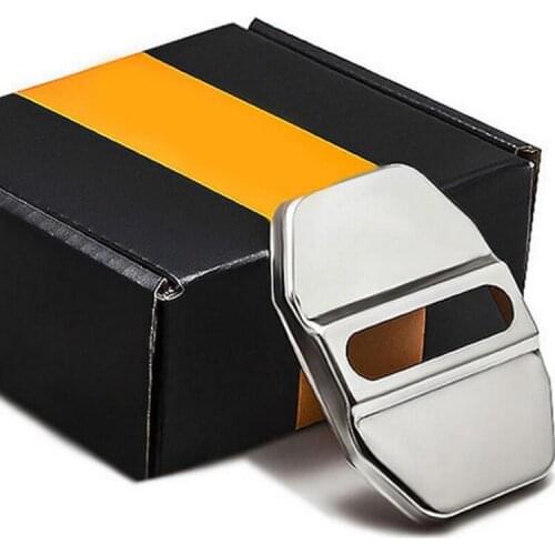 FOR BMW Mini COUNTRYMAN PACEMAN JCW COOPERS door lock buckle stainless steel 4 PCS mini cooper clubman door lock cover