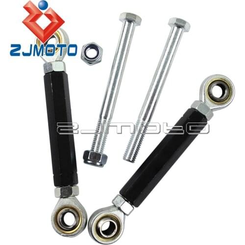 For Kawasaki Ninja 250R 2008-2014 Motorcycle Rear Adjustable Suspension Drop Link Kits Lowering Link Kit
