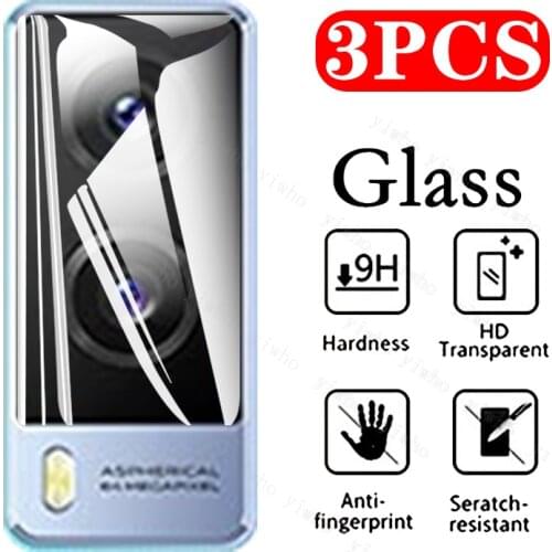 For Vivo V21E 5G 3PCS Tempered Glass for Vivo V21 5G V21e Glass Phone Lens Camera Protector V 21 E 21e V20 Pro Se V20se Film