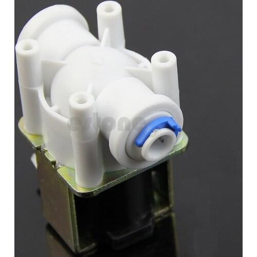 AC 220V Electric Plastic Solenoid Valve for Water Purifier Air Inlet Pipeline Mar28