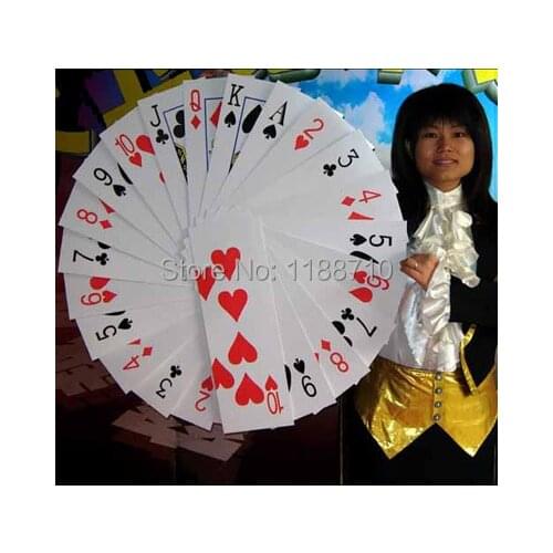Large-Scale Card Production Fan - Stage Magic / Magic Trick, Gimmick, Props