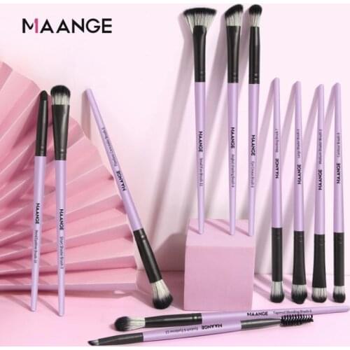 12 PCS Makeup Brusheds Beauty Tools Eye Shadow Brush Eyebrow Brush Eyelash Brush Make Up Tools Professional Cosmetics New 2021