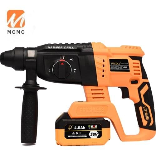 36V herramientas inalambrica rotomartillo brushless tool combo sets power impact hummer drill
