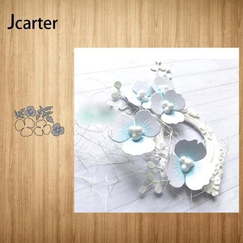 New Metal Cutting Dies Petal Leaves Flowers Craft Stencil Diy for Scrapbooking Handmade Card Make Shape Album Decoration Model
