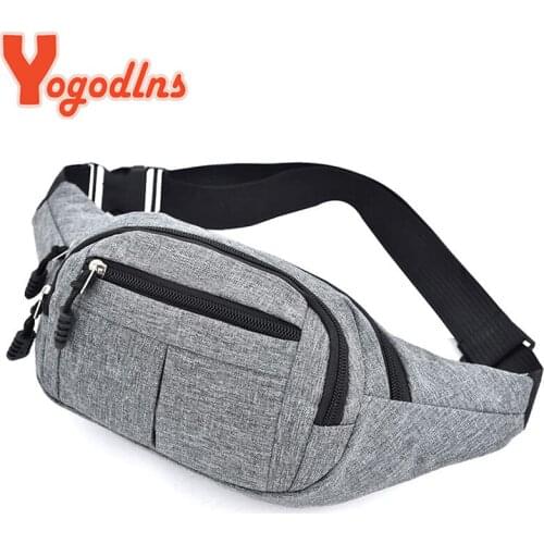 Yogodlns Casual Oxford Chest Bag Female Waterproof Fanny Pack Travel Outdoors Crossbody Bag Sport Gym Shoulder Bag New Waist Bag