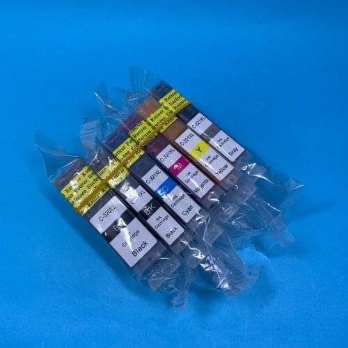 YOTAT 6pcs Compatible BCI-320 BCI-321 ink cartridge BCI320 for Canon Pixma MP980 printer