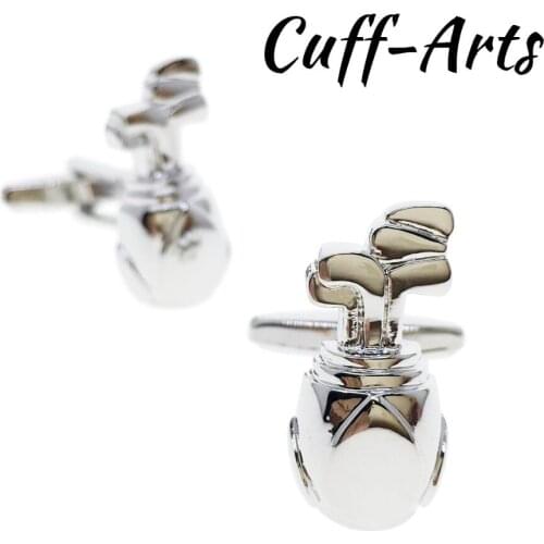 Cufflinks for Mens Sports Golf Bag Cufflinks High Quality Mens Cufflinks Gifts for Men Shirt Cuff links by Cuffarts C10193