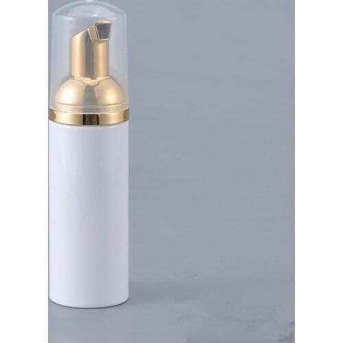 30ml 50ml 80ml Empty Face Wash Cleaner Foamer Bottle Maquiagem Facial Cleansing Mousse PET Foam Travel Bottles Wholesale 100pcs