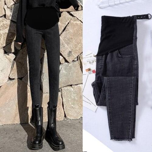 Maternity Stretch Pants Jeans For Pregnant Women Clothes Skinny Denim Jeans Pregnancy Pants Maternity Clothing Spring Summer New