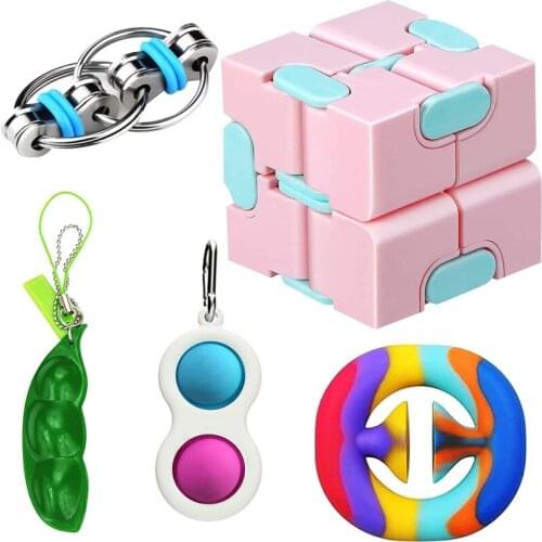 Fidget Toys Pack Sensory Toy Hand Workout Kits Party Noise Maker for Adult Baby Kids Toddler Boy Girl Stress Relief