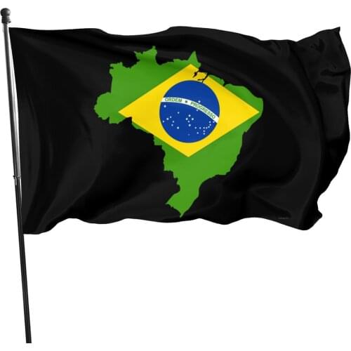 90 x 150cm Flag Map Of Brazil Flag Banner Outdoor Indoor Flag