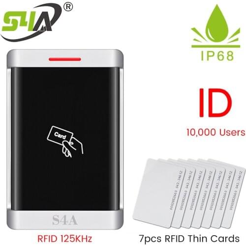 IP68 Waterproof Metal Rfid Access Control With 10000 Users + Key Fobs For RFID Door Access Control System EM or MF