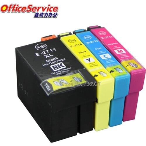 27XL T2711 T2701 Compatible Ink Cartridge For Epson WF-3620DWF/3640DTWF/7110DTW/7210DTW/7610DWF/7620DTWF/7710DWF/7715DW printer