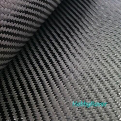 [SALE]$$$ [Grade A+] 100% Carbon Fiber Cloth 3K 6.5oz / 220gsm 2x2 twill Carbon Fabric 14.2" / 36cm width