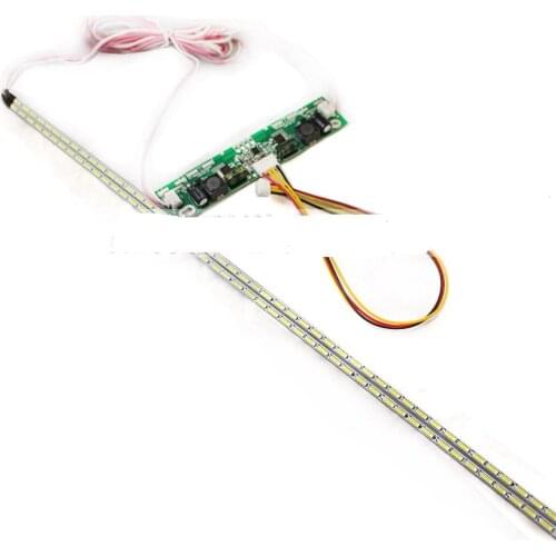 40 inch LED Aluminum Plate Strip Backlight Lamps Update Kit for LCD Monitor TV Panel 2 LED Strips 452mm Free Shipping