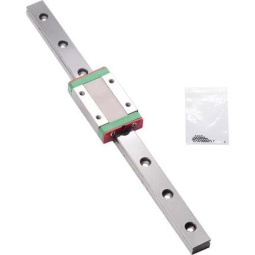 1PC MGN7C MGN7H MGN9C MGN9H MGN12C MGN12H MGN15C MGN15H Linear Rail Guide 150mm 400mm with 1PC MGN Slider