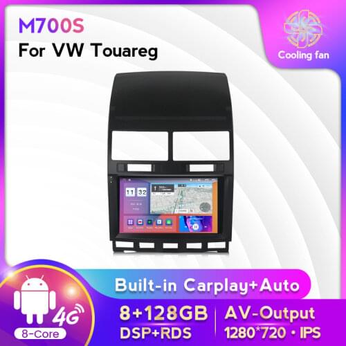 MEKEDE Android Car DVD FOR VW Touareg Multivan (2002-2010) GPS 4G Bluetooth Radio RDS USB Steering wheel controls