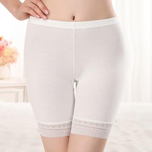 Women Safety Briefs Panties With Lace Seamless Underwear Women Safety Shorts High Elasticity Girls Slimming Underpant Lady Boxer