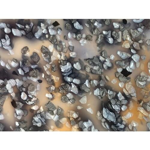 Acrylic/PMMA Pearlescent Ice Crystal Sheets 3.0mm for Jewelries, Crafts, Art Works, Decoration - Graphite (IC0442)