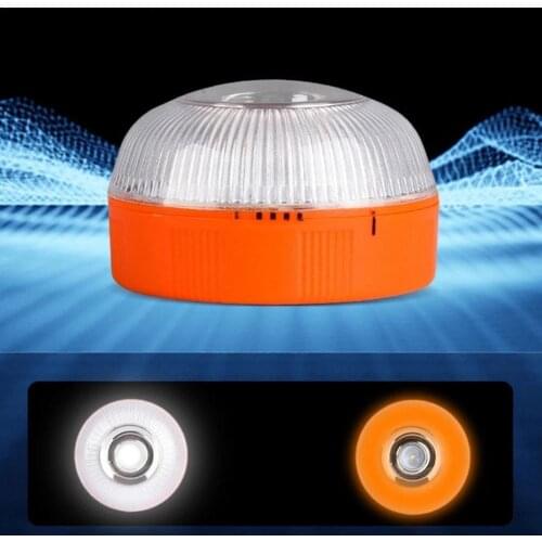 Emergency Light V16 Homologated Dgt Approved Car Emergency Beacon Light Rechargeable Magnetic Induction Strobe Light